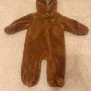 Carters Unisex Brown Bear Kids One Piece!